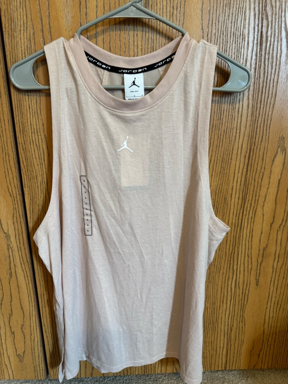 Jordan Sport Women's Diamond Tank Top- Particle Beige